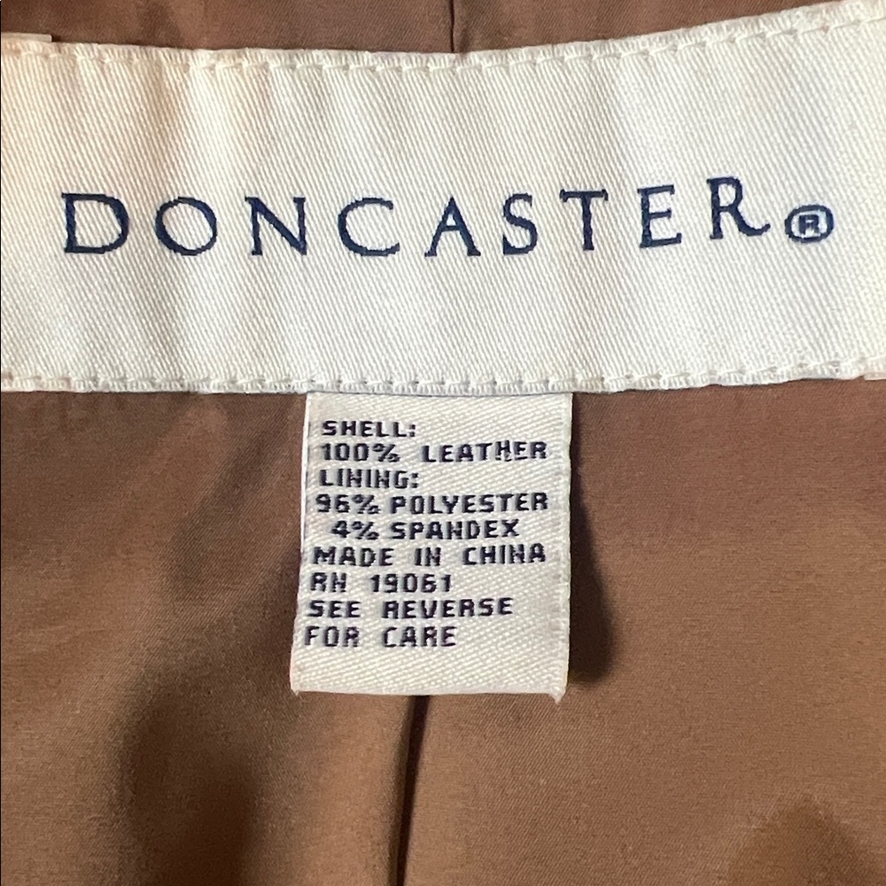 Doncaster Open Leather Jacket - Picture 5 of 9